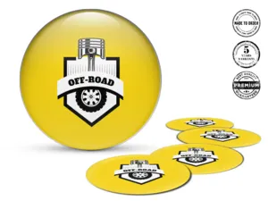 Emblema Bombato Drift Limitato Adesivi Auto Premium